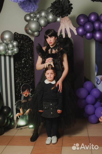 Аниматоры венсдей на день рождения с выездом