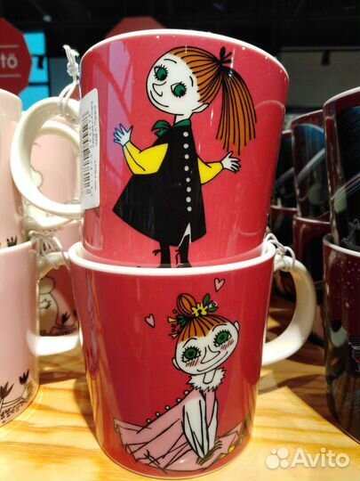 Чашка с мумиками Arabia Финляндия