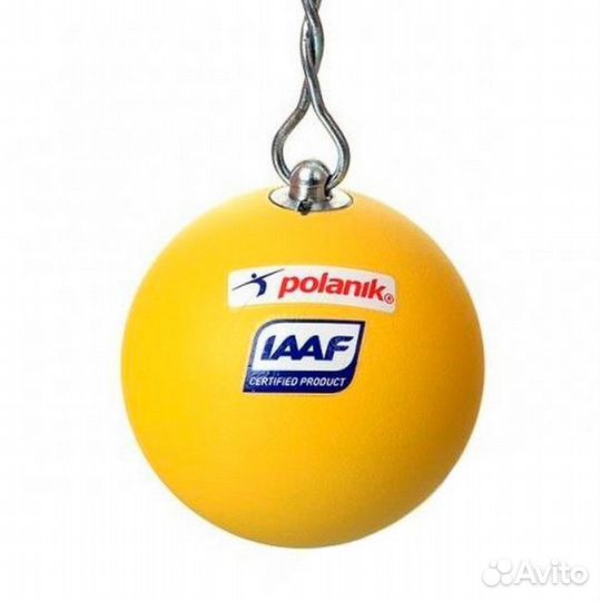 Молот соревновательный Polanik стальной 5 кг D105 мм PM-5/105