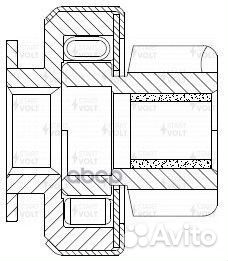 Привод стартера (бендикс) для а/м Hyundai Solaris