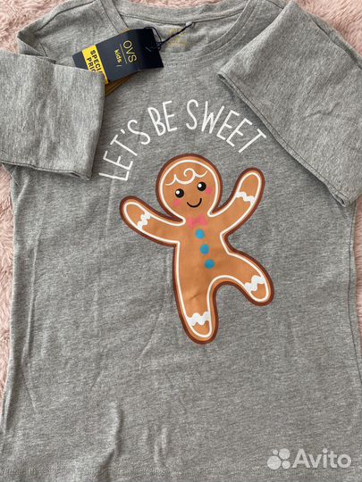 Лонгслив новогодний новый 164 OVS