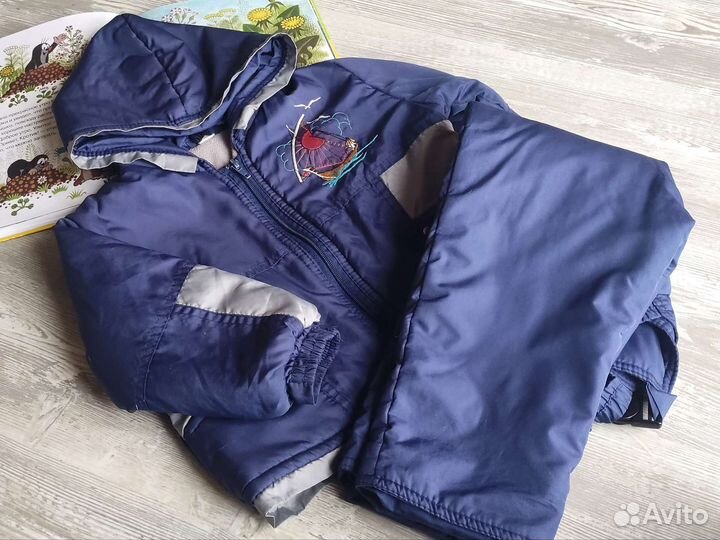 Демисезонный комбинезон для мальчика 86 92