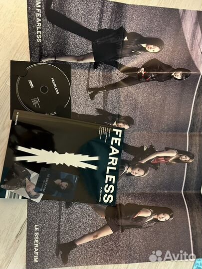 Альбомы LeSserafim «Fearless» 2ver