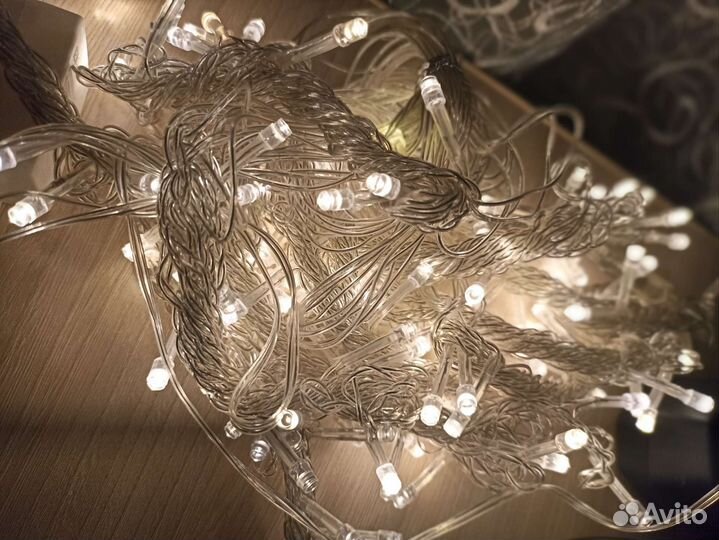 Гирлянда занавес 3х2