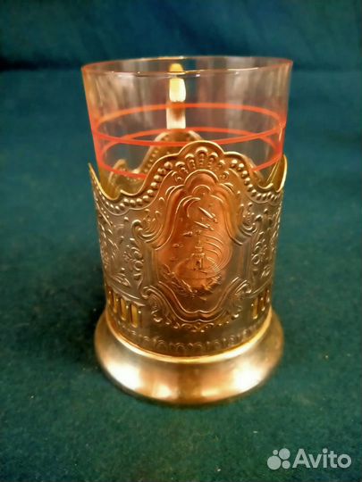 Подстаканник мельхиор СССР