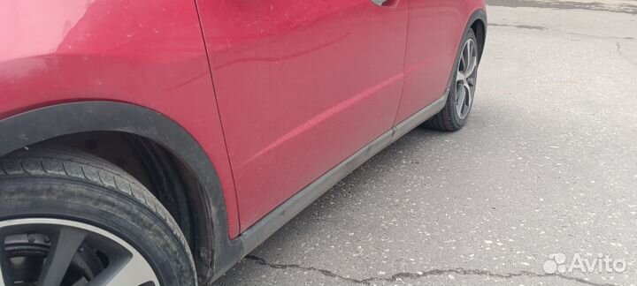 Накладка на порог Honda Civic 8 5D хэтчбек