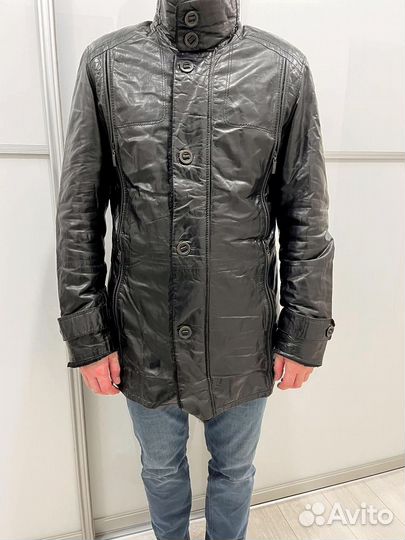 Дубленка натуральная мужская 48 размер