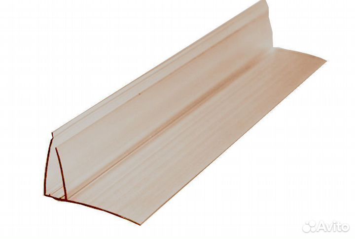 Пристенный профиль для поликарбоната 4-6 мм