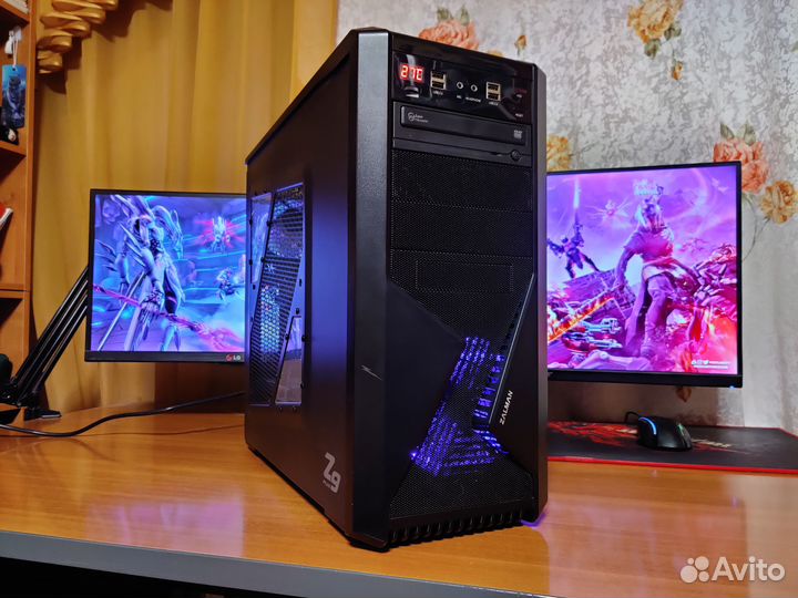 Мощный игровой компьютер (i7-4770 / GTX1070)