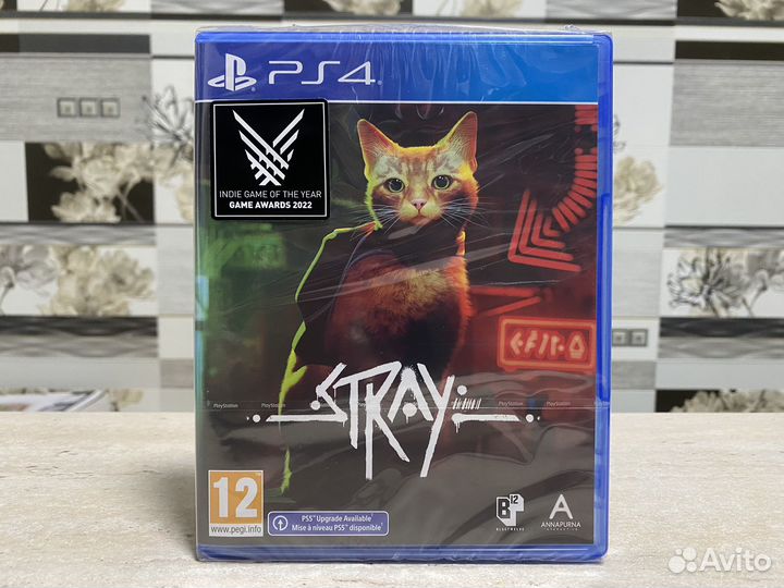 Stray (Новый Диск, Русская Версия) Sony PS4