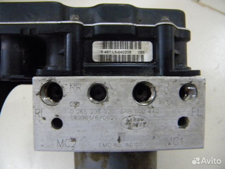 Блок ABS SRB 500 440 Land Rover 2008г