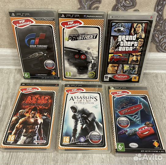 Игры на Sony PSP