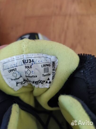 Лыжные ботинки fischer