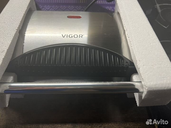 Электрогриль новый