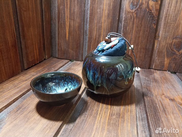 Чайница и пиала для чая