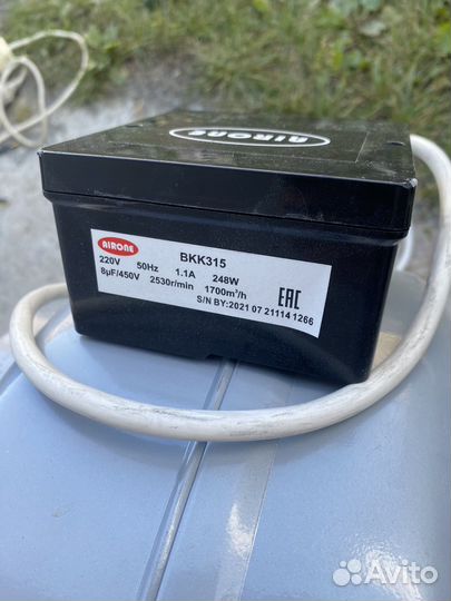Вентилятор канальный airone 315 б/у