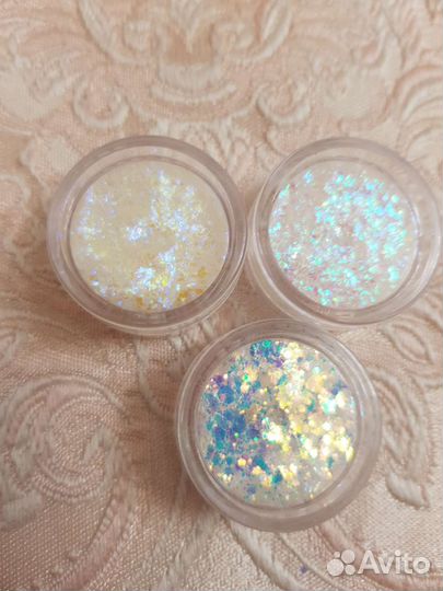 Блестки гель для лица глаз тела