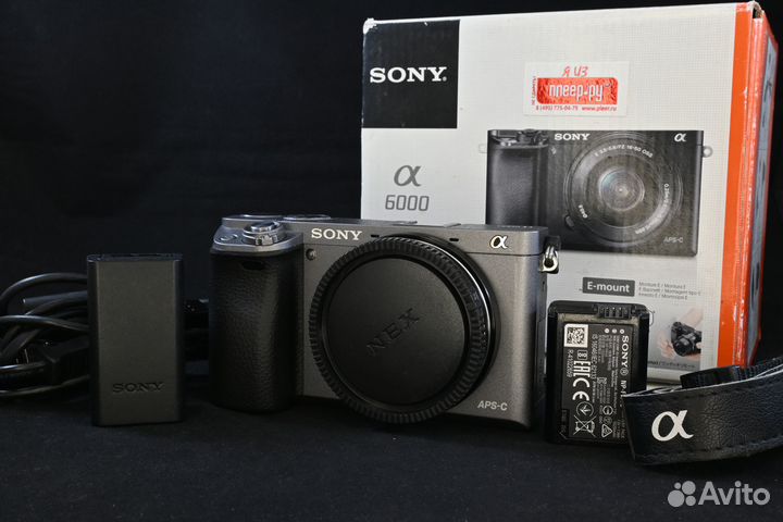 Sony alpha a6000 body пробег 11K