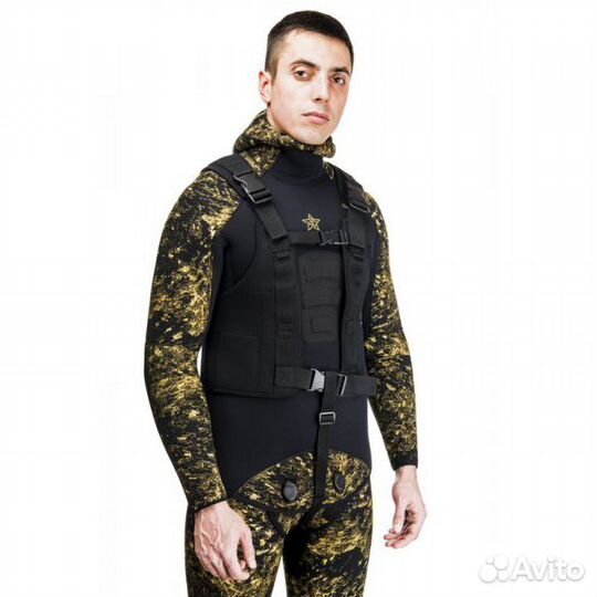 Жилет разгрузочный для подводной охоты Броник