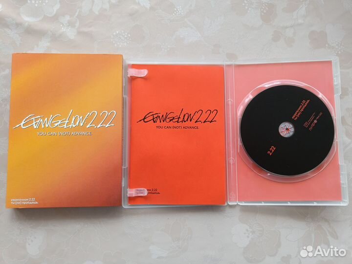 Аниме Евангелион 2.22 DVD + blu-Ray
