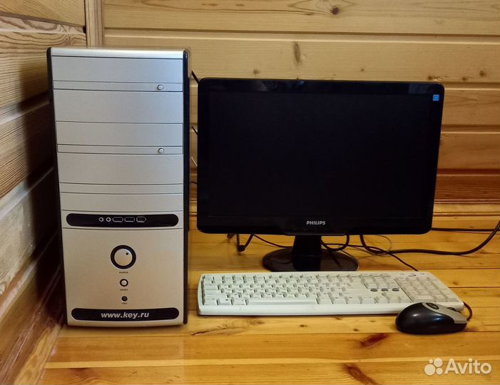 Пк P4 3GHz + монитор LG Flatron L1520B 15' рабочий