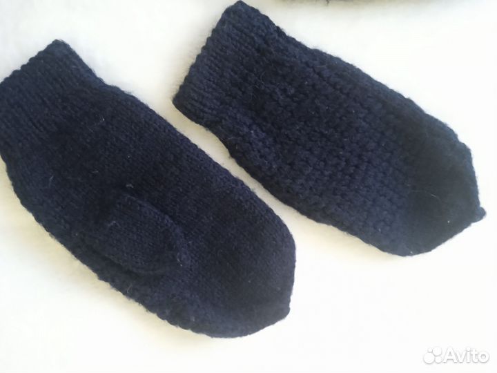 Набор шапка, снуд, варежкиТёплыеДля холодной зимы