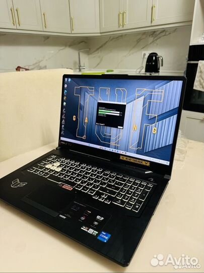 Новый игровой Asus TUF Gaming F17 i5/3050TI/16/512