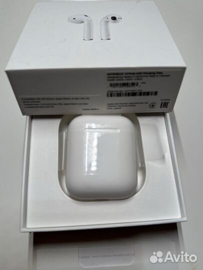 Зарядный футляр наушники Apple Airpods 1