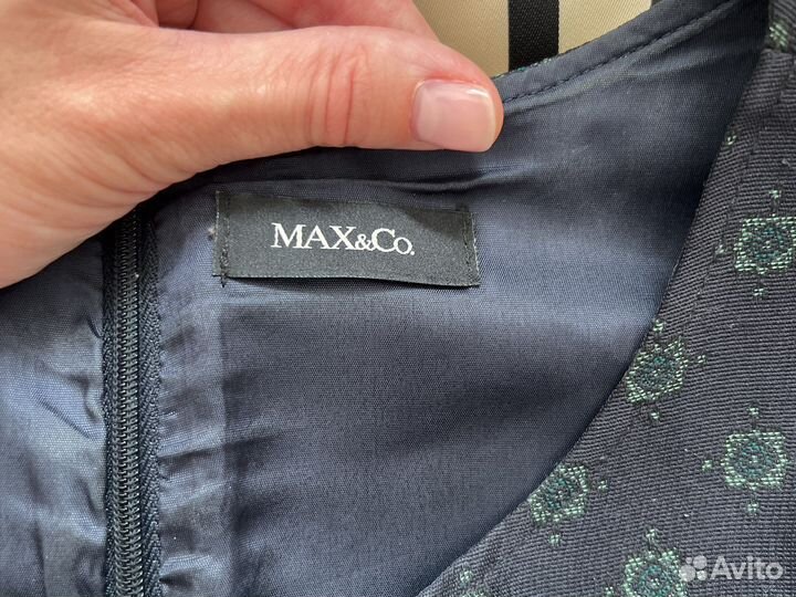Платье max co гобеленовое