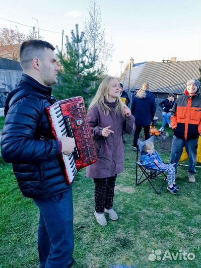 Баянист-гармонист-аккордеонист на праздник
