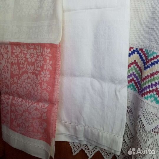 Холст, Лен, полотенца домоткан. ручн выш. 40годов