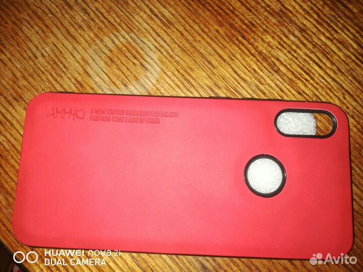 Чехол и защитное стекло на huawei y6