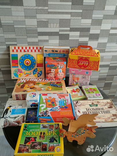 Развивающие настольные игры для детей