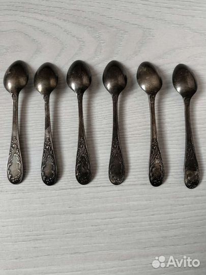 Кофейная ложки из мельхиора СССР