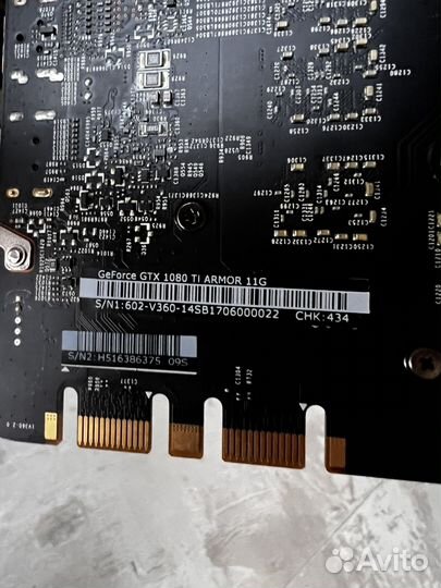 Видеокарта msi armor 1080ti