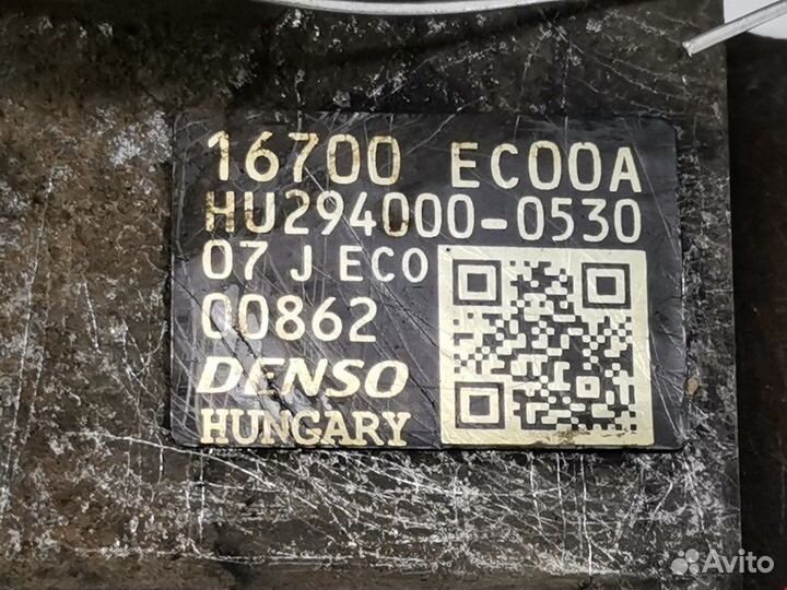 Тнвд для Nissan Pathfinder (R51) 2940000530