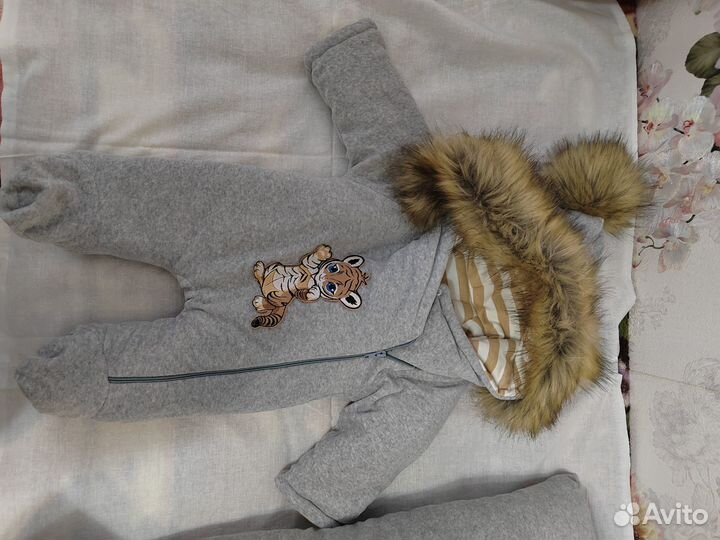 Комплект на выписку новорожденного зимний