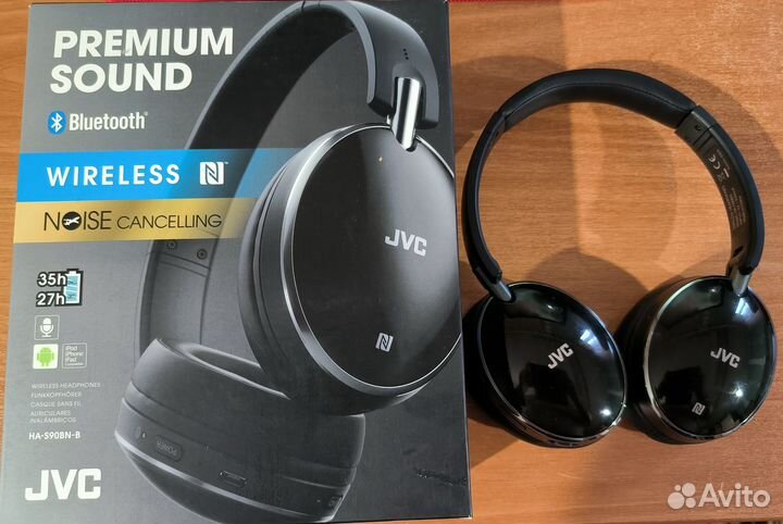 Беспроводные наушники JVC HA-S90BN-E