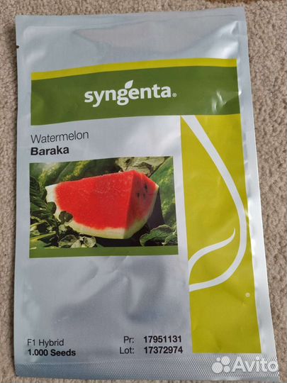 Семена арбуза барака