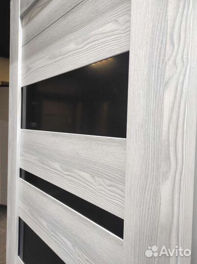 Дверь межкомнатная Q13 серый клён