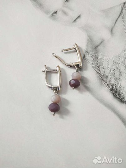 Колье с серьгами