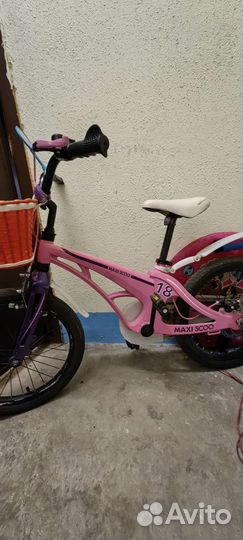 Детский велосипед 16 для девочки
