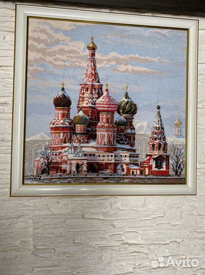 Картина вышитая крестом