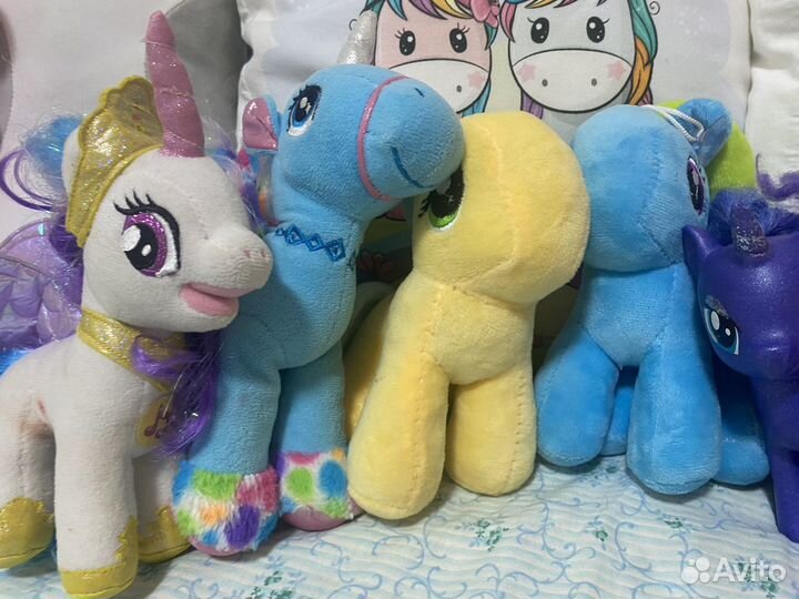 My little pony фигурки мягкие игрушки