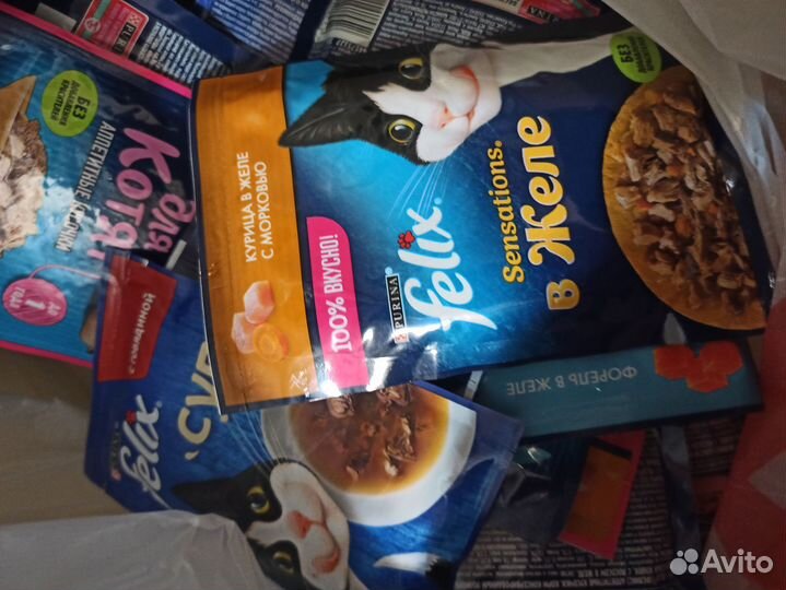 Корм для кошек феликс 26 штук