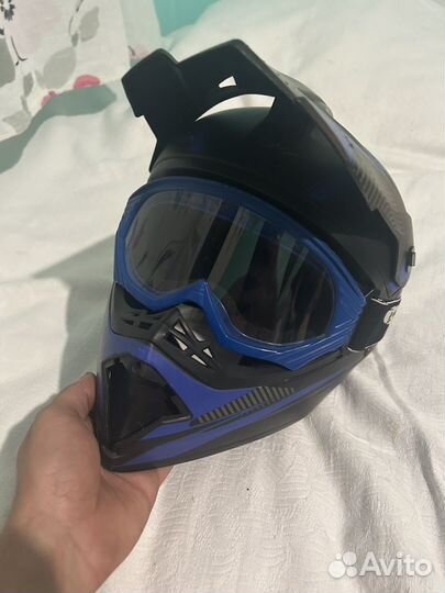 Мотошлем кроссовый