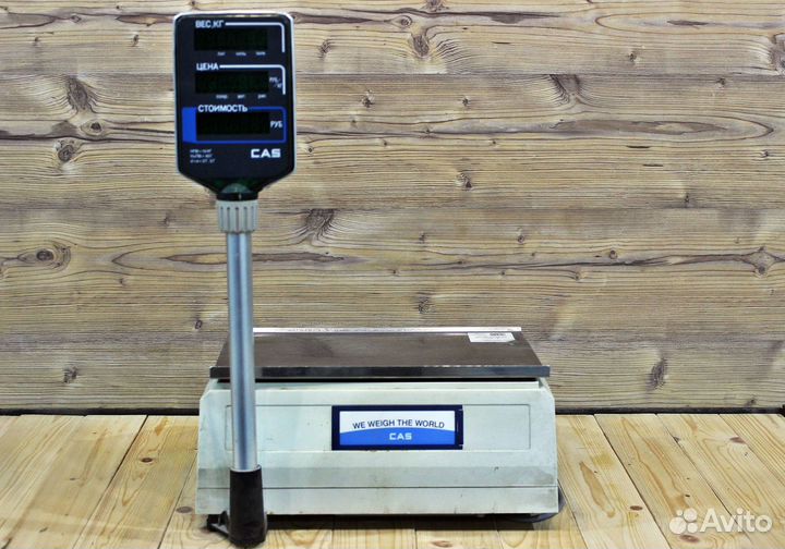 Весы торговые CAS LP 15R бу в наличии