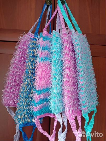 Мочалка ручной работы