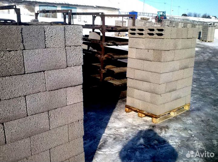 Керамзитные блоки и креамзитобетонные блоки RRG-73