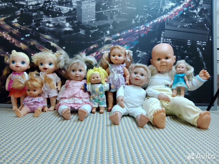 Куклы и пупсы 62-20 см. Барбарик, Капустка, Шадива